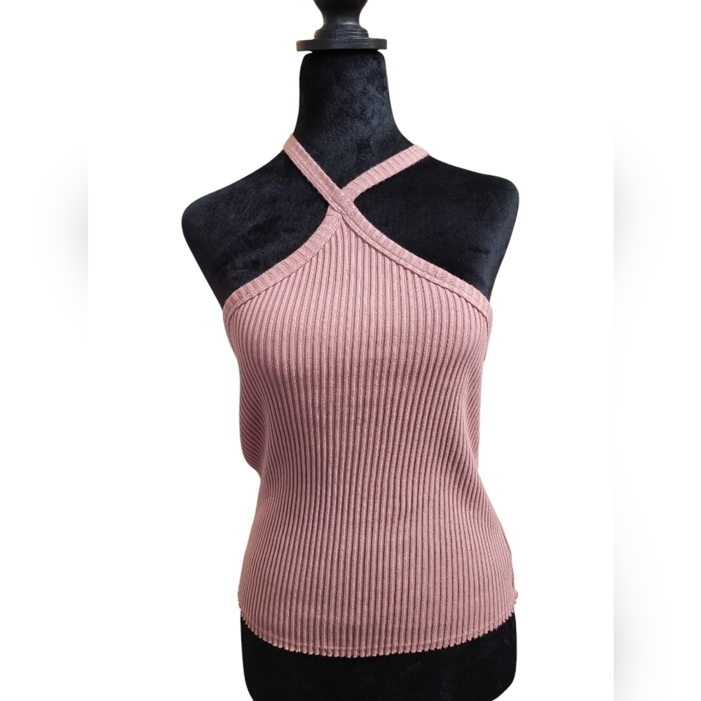 T.la by Anthropologie Ribbed Tank Top Small NWT